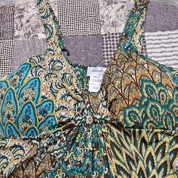 Multicolor Patterned Maxi Dress - Picture 5 of 7